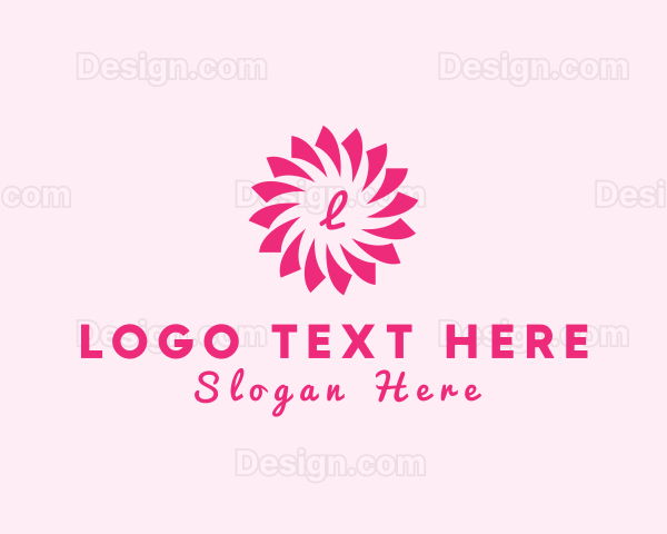 Feminine Flower Cosmetics Boutique Logo