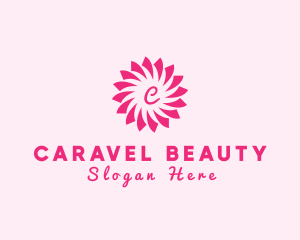 Feminine Flower Cosmetics Boutique  logo design