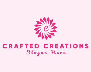 Feminine Flower Cosmetics Boutique  logo design