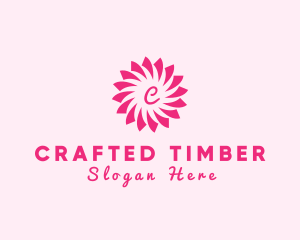 Feminine Flower Cosmetics Boutique  logo design