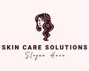 Beautiful Woman Hair logo design