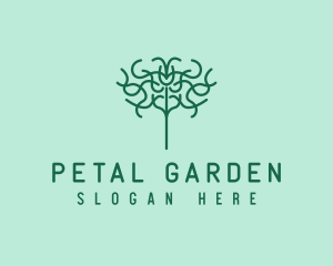 Organic Herbal Tree logo design