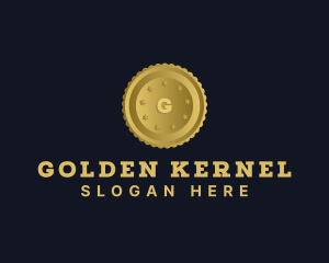 Gold Coin Banking logo design