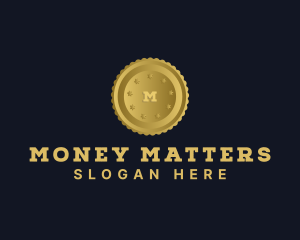 Gold Coin Banking logo design