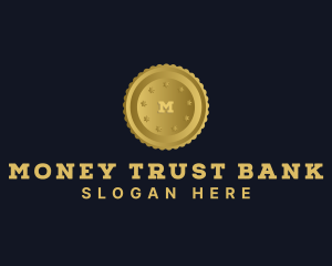 Gold Coin Banking logo design