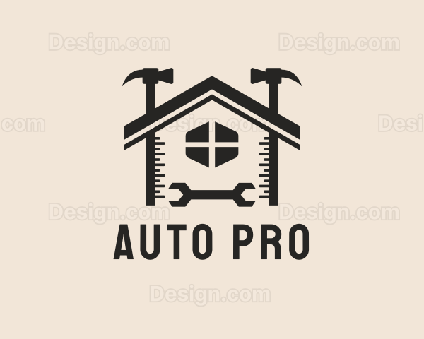 Hammer Wrench Home Builder Logo