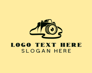 Photography - Vlogger Camera Photography logo design