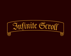 Ancient Antique Scroll logo