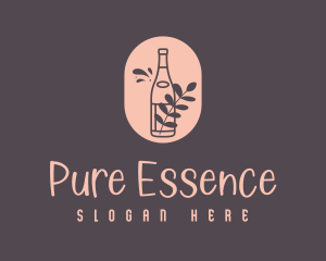 Healthy Juice Bottle logo