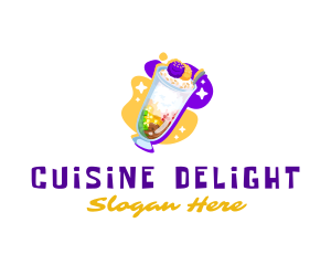 Filipino Sweet Dessert logo design