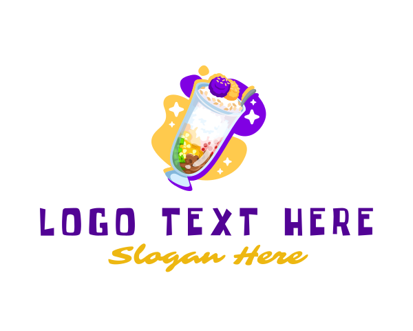 Halo Halo logo example 3