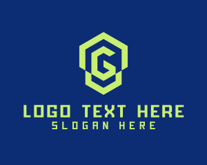 Green Gaming Letter G  logo