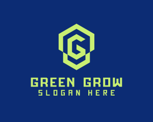 Green Gaming Letter G  logo design