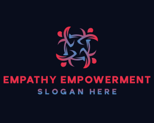 People Foundation Organization logo design