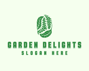 Organic Herbal Garden logo design