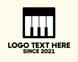 Keyboard - Piano Keyboard App logo design