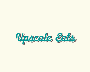 Retro Dining Business logo design