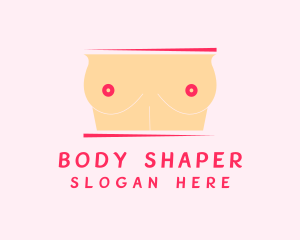 Female Sexy Boobs logo design