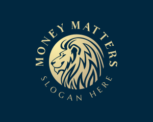 Corporate Lion Financing logo design