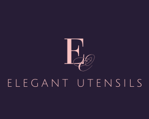 Expensive Elegant Boutique logo design