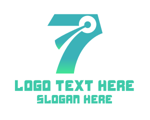 Modern Chat Number 7 logo