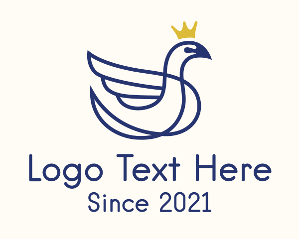 Mirgatory Bird logo example 2