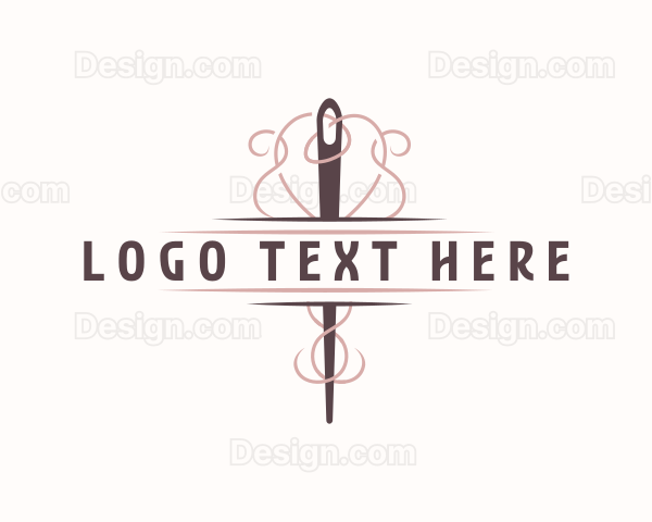 Needle Thread Fashion Logo