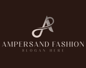 Elegant Fashion Letter A logo design