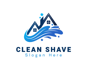 House Cleaning Splash logo design