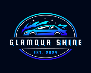 Car Wash Shine logo design