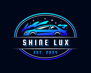 Car Wash Shine logo design