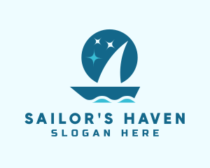 Ocean Boat Sailing logo