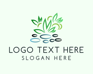 Pebble Plants Garden logo