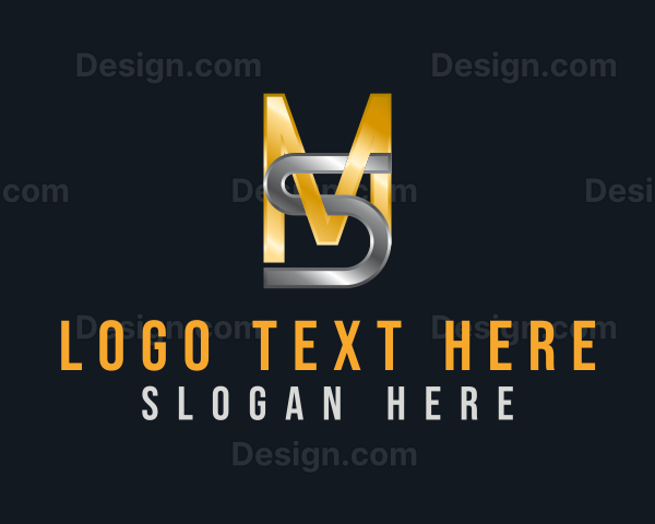 Premium Metallic Detailing Logo