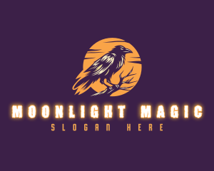 Moonlight Raven Crow logo