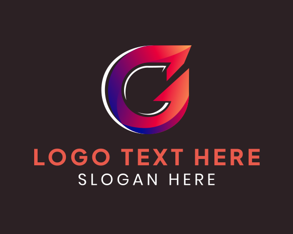 Letter G logo example 3