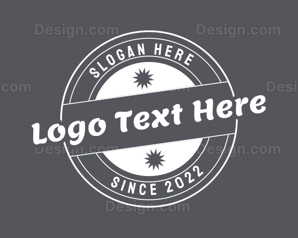 Star Hipster Business Logo