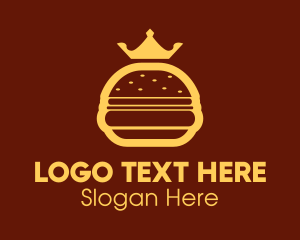 Yellow Royal Burger logo