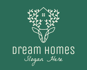 Nature Deer House  logo