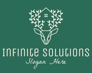 Nature Deer House  logo