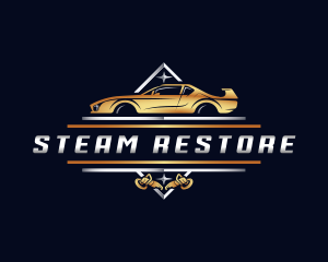 Car Detailing Restoration logo design