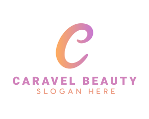 Elegant Feminine Letter C logo design