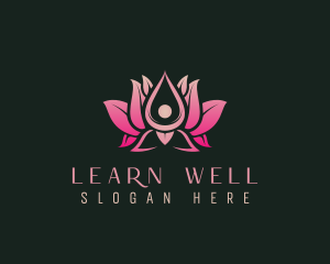 Lotus Wellness Therapy logo design