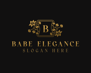 Floral Wedding Boutique logo design