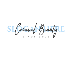 Beauty Fashion Stylist Business logo design