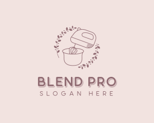 Patisserie Hand Mixer logo design