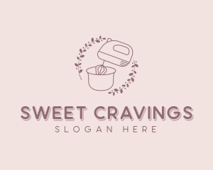 Patisserie Hand Mixer logo design