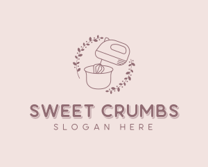 Patisserie Hand Mixer logo design