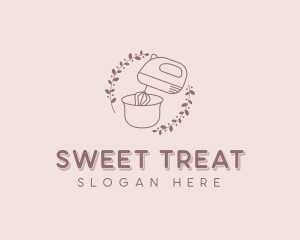 Patisserie Hand Mixer logo design