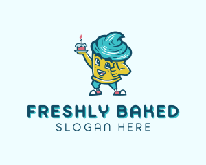 Baking Cupcake Pastry logo design